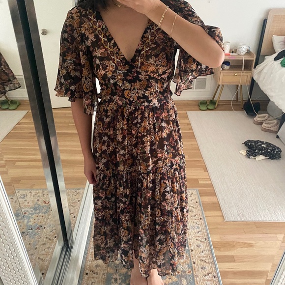 Zara Summer Midi Dress - Picture 2 of 6